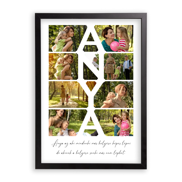 ANYA Fotókollázs - 8 Képpel