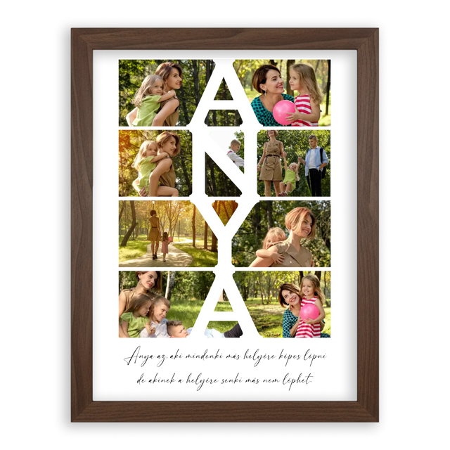 ANYA Fotókollázs - 8 Képpel