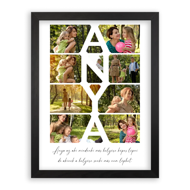 ANYA Fotókollázs - 8 Képpel