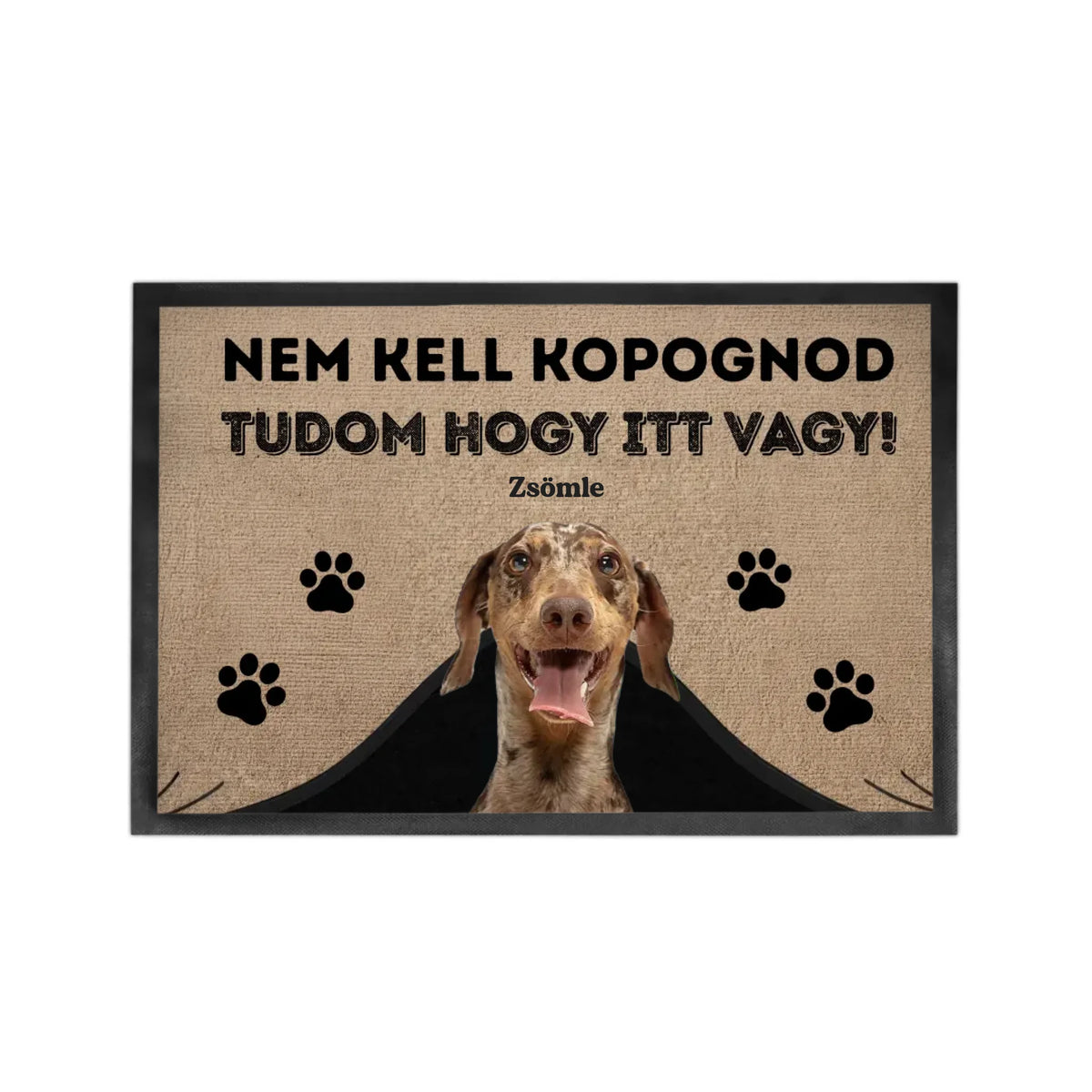 egyedi-fényképes-kutyás-lábtörlő